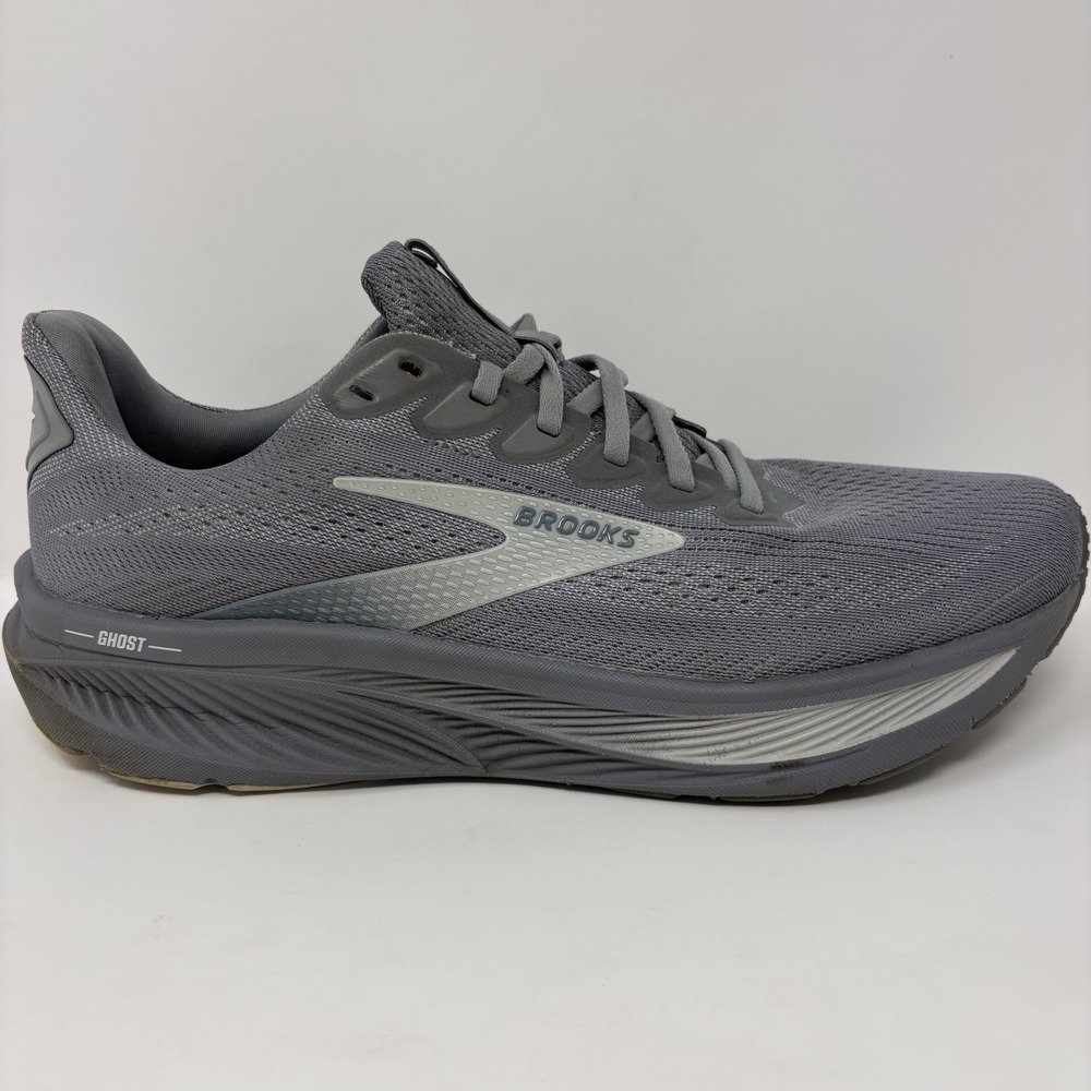 Brooks Ghost 17 Mens Size 10.5 Grey Athletic Running Shoes (1104421D041)